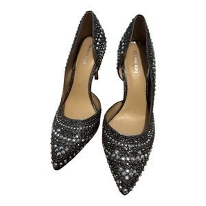 Gianni Bini Sparkling Black Heels